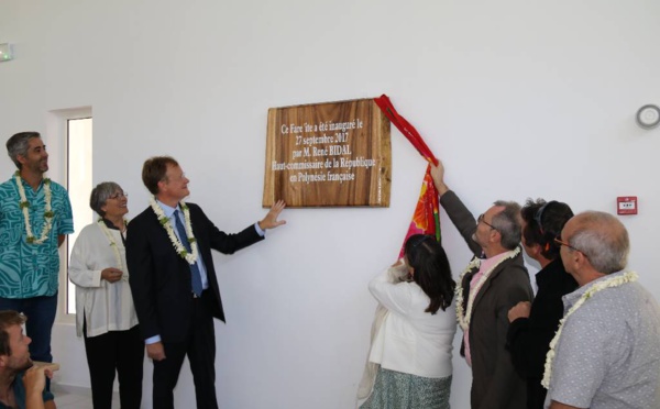 Inauguration de l’amphithéâtre du CRIOBE