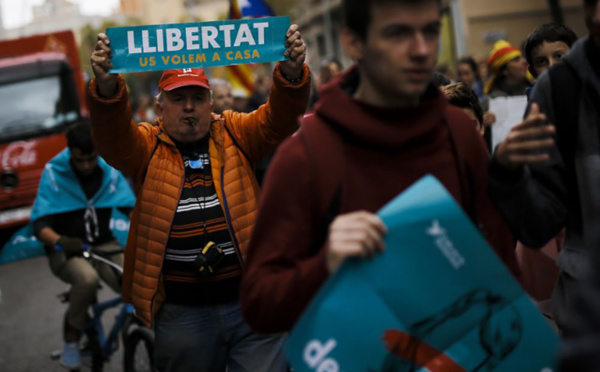 La Catalogne au ralenti, sous la pression d'indépendantistes