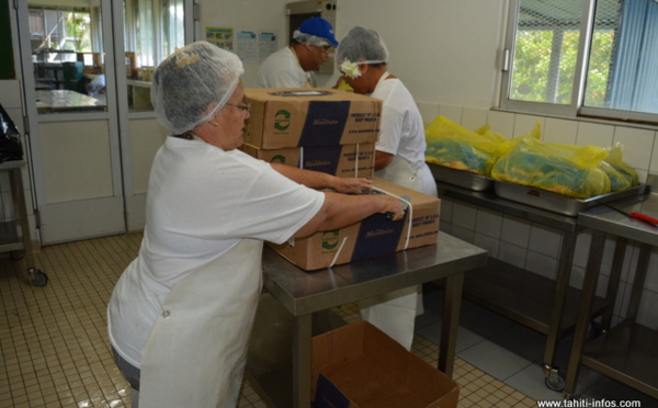 Faa'a prête main-forte à la Cuisine centrale de Papeete