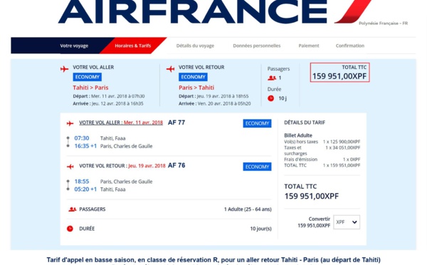 Aérien : Air France s'aligne sur la baisse des prix