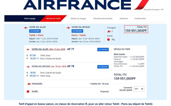 Air France baisse à son tour ses tarifs