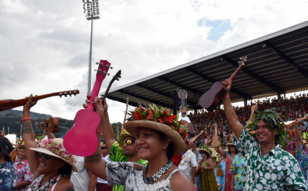 La Polynésie n'a pas réussi à battre le record du monde de Ukulele