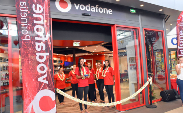 Une nouvelle boutique Vodafone à Carrefour Punaauia