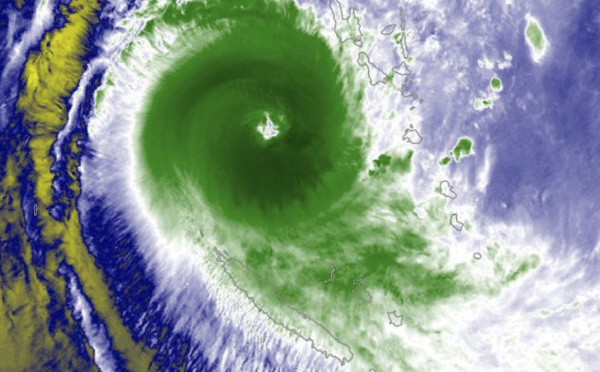 Alerte cyclonique sur les îles Loyauté en Nouvelle-Calédonie