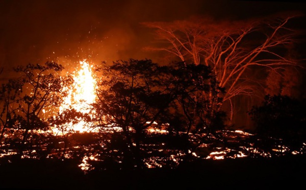 Explosion sur le volcan Kilauea, les habitants appelés à s'abriter