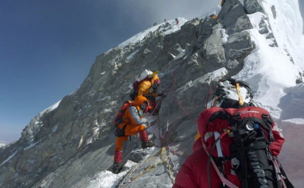 Ultime difficulté de l'Everest, le "ressaut Hillary" n'est plus