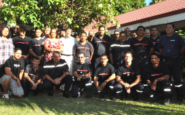 Réunion des chefs de corps des sapeurs-pompiers de Polynésie française