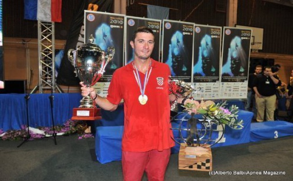 Le croate  Gospic Daniel remporte les 27ème championnats du monde de pêche sous-marine