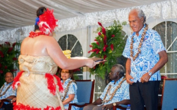 Le Premier ministre des Tonga propose à ses homologues un concours de perte de poids