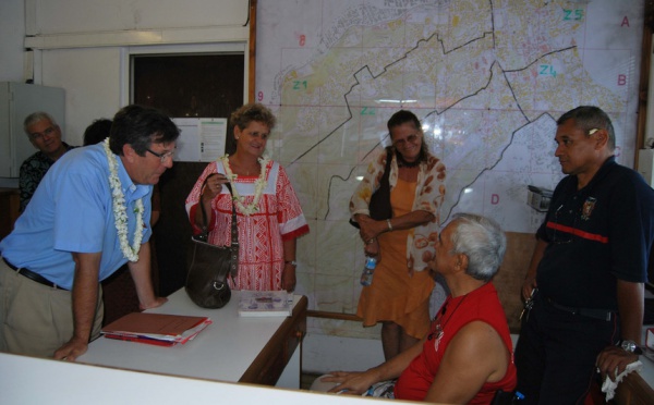 L'administrateur des IDV-ISLV accueilli par le conseil municipal  de la Ville de Pirae 