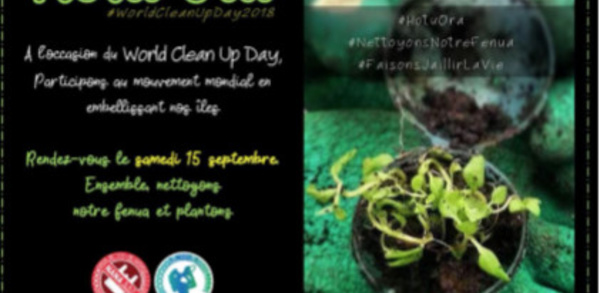 Clean up day : Opération grand nettoyage et plantation 
