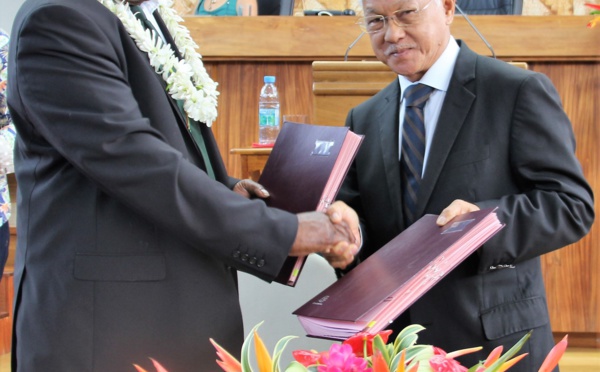 L'assemblée et le parlement du Vanuatu désormais partenaires