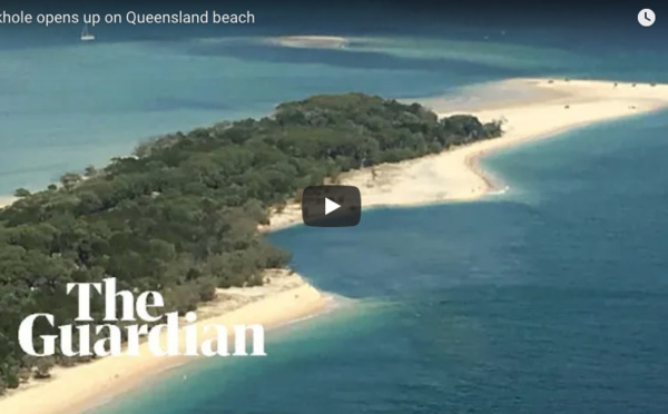 En Australie, une plage littéralement aspirée sous les eaux en une nuit