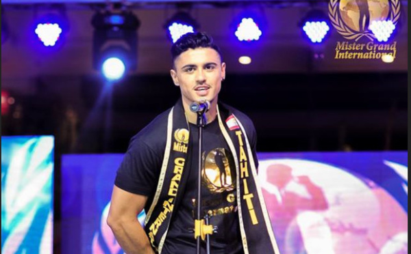 Mister Tahiti est élu Mister Grand International 2018