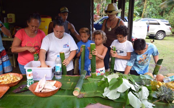 Parc Te Faaiti : un week-end de découverte pour six familles de Arue