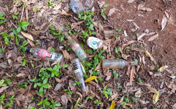 La commune de Bora Bora fiu de voir des dépôts de déchets sauvages