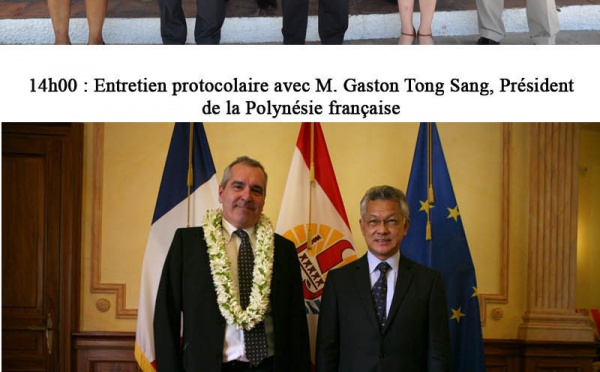 Prise de fonction du Haut-Commissaire de la Répubique en Polynésie française