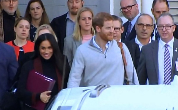 Harry et Meghan entament à Sydney leur tournée dans le Pacifique