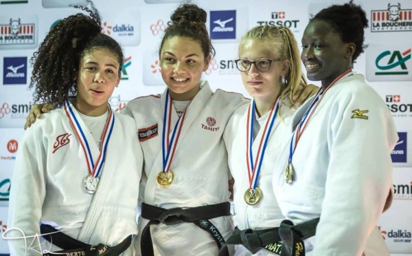 Judo -Championnat de France / European Open : Krystal Garcia et Rauhiti Vernaudon en or