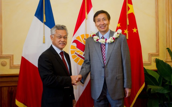 Visite de courtoisie de M. SHI Guanguen, Consul de la République Populaire de Chine en Polynésie française
