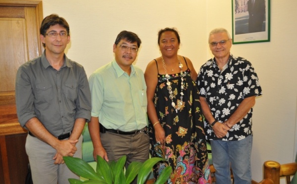Rencontre des représentants de la CCISM avec la Ministre Lana TETUANUI