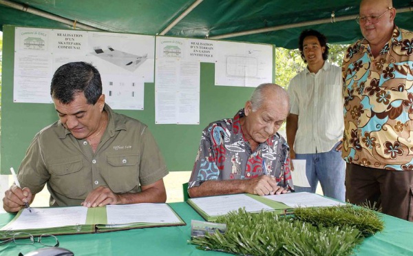 La DDC accompagne le développement social et urbain à Paea