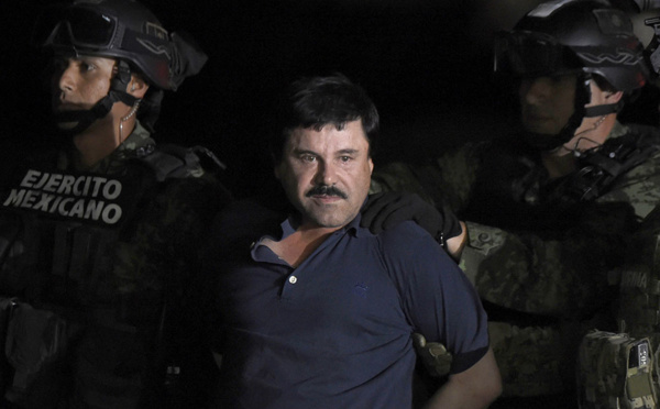 Le narcotrafiquant "El Chapo" en procès à New York sous haute sécurité