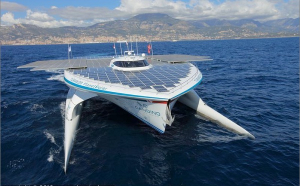 Le Tûranor PlanetSolar, un bateau d'exception dans nos eaux polynésiennes