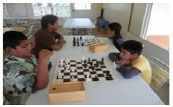 Tournoi d’échecs  entre le collège de Taunoa et les CJA de Papeete