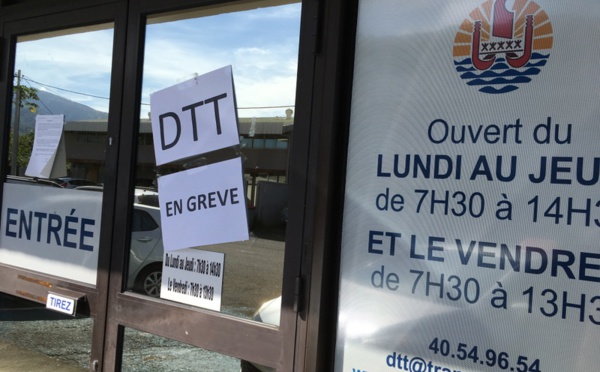 Grève : l'activité de la Direction des transports au point mort