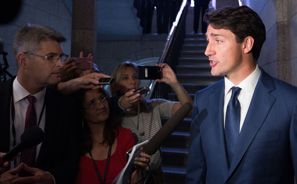 Huawei: pas d'"intervention politique" assure Trudeau