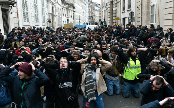 Mobilisation des lycéens: beaucoup de rassemblements, peu d'incidents violents