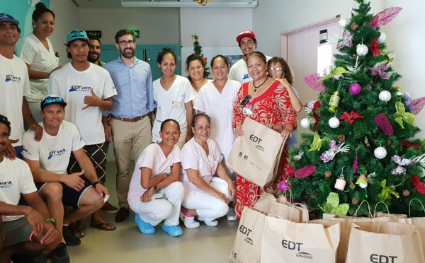 Noël du coeur: EDT à la rencontre des enfants hospitalisés