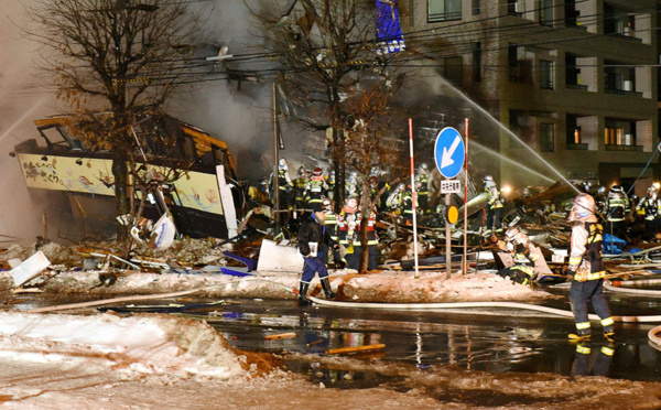 Une explosion dans un restaurant fait 42 blessés dans le nord du Japon