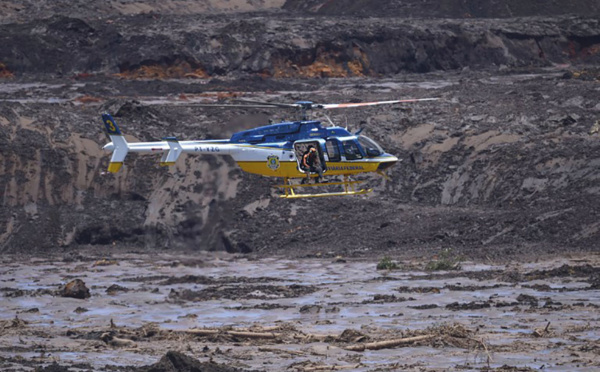 Rupture du barrage au Brésil: impact incertain sur l'environnement