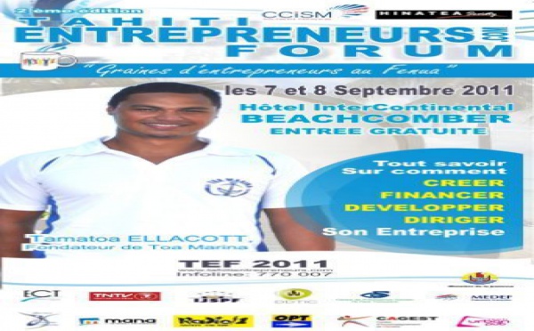 Aujourd'hui, ouverture du Tahiti Entrepreneur Forum au Beachcomber!