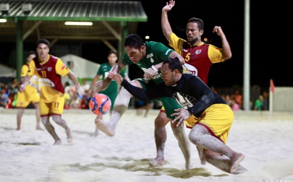 Beach Soccer – Festival des îles : Les Tiki Tama battent les Green Warriors 6-4