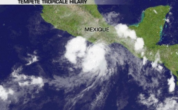 L'ouragan Hilary se forme dans le Pacifique au large du Mexique