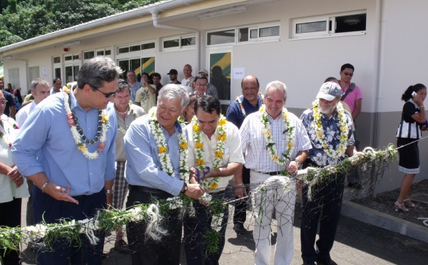 Inauguration du centre technique aquacoleVaia