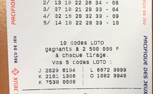 Loto : la gagnante a récupéré son gain de 12.5 millions