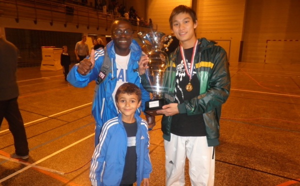 TAEKWONDO:  Teddy TENG médaillé d’or à l’open de Valence ce week end.