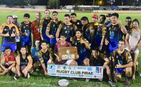 Rubgy à 7 – Championnat de Tahiti : Le Pirae RC renoue avec le succès