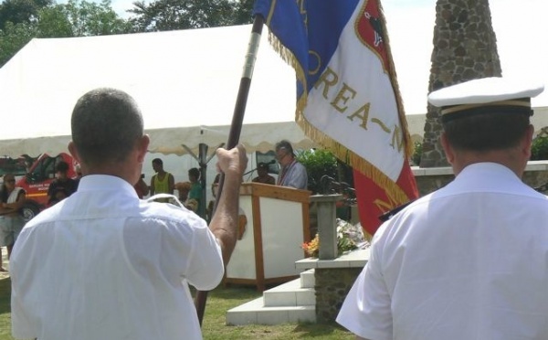 11-novembre à Moorea : « n’oublie pas ! »