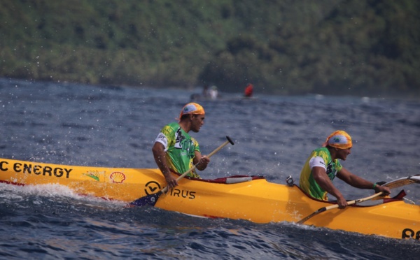 Va’a V6 – Tahiti Nui Va’a 2019 : Shell toujours devant Air Tahiti et Edt