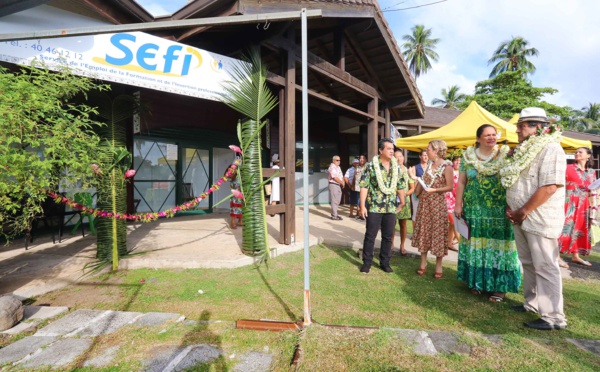 Une nouvelle antenne du Sefi inaugurée à Moorea