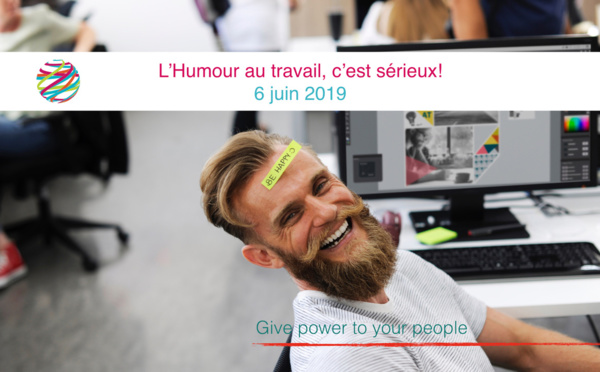 Conférence : L'humour au travail c'est sérieux !