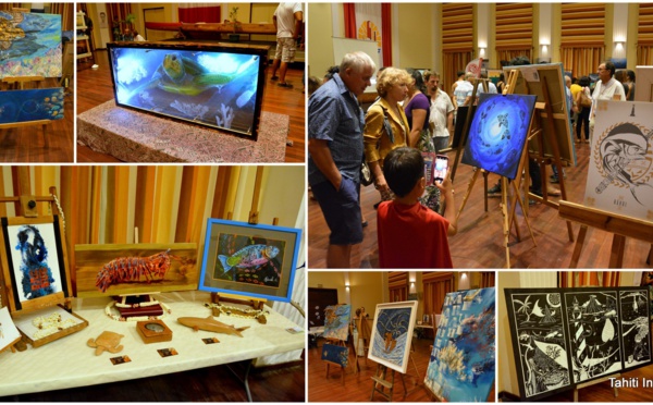 Rencontre avec les artistes de l'exposition Rahui et esprit du lagon