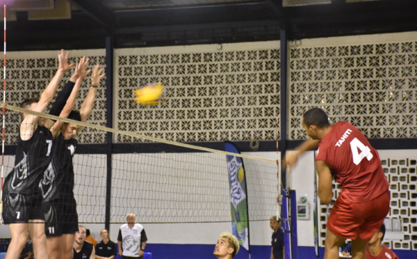 Volley-ball : Les Tahitiens dominants face à la Nouvelle-Zélande