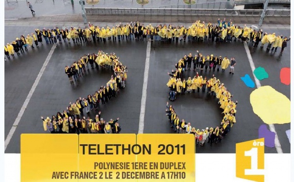 Téléthon 2011: L’Outre-Mer sous les feux des projecteurs de France Télévisions