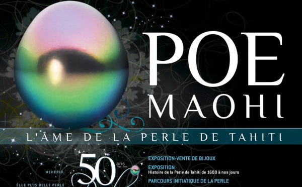 "Poe Maohi", l'exposition sur les 50 ans de la Perle de Tahiti, a ouvert ses portes mercredi matin